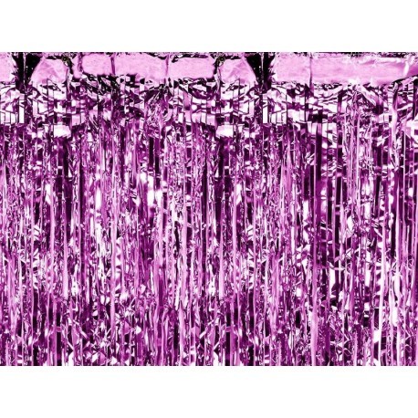 Cortina de fiesta violeta 90x250 cm