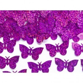 Confeti mariposas rosas 15 gr de 2.1x3.8 cm