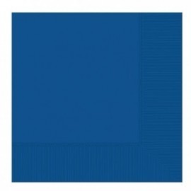 Servilletas azul royal 20 uds de 33 cm 2 capas